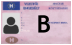 B